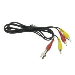 Safire CON210 - Conector, BNC macho, RCA fêmea, 25 mm (Fo), 10 mm…