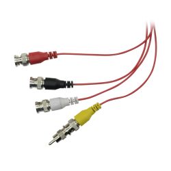 Safire CON220 - Connector, BNC female, RCA male, 35 mm (D), 10 mm…