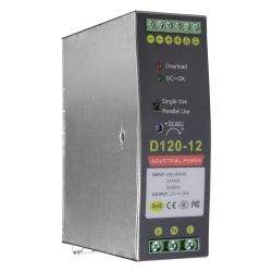 DC12V10A-DIN - Fonte de alimentação comutada, Saída DC 12 V 10 A /…