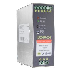 DC24V10A-DIN - Fonte de alimentação comutada, Saída DC 24 V 10 A /…