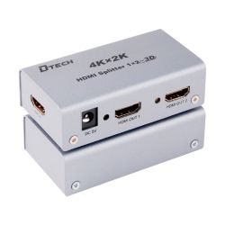 HDMI-SPLITTER-2-4K - Multiplicador de señal HDMI, 1 entrada HDMI, 2…