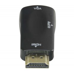 HDMI-VGA - Adaptador de HDMI a VGA+Audio, Passivo, não necessita…