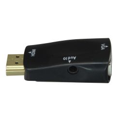 HDMI-VGA - Adaptador de HDMI a VGA+Audio, Pasivo, no necesita…