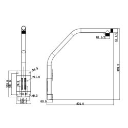 Dahua PFB303S - X-Security, Suporte cisne para domes motorizadas, Apto…