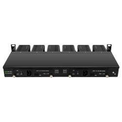 RACK-1U12MC-AC220D - Chasis metálico, Para enrackar hasta:, 12 Conversores…