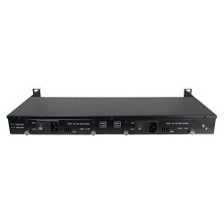 RACK-1U12MC-AC220D - Chasis metálico, Para enrackar hasta:, 12 Conversores…