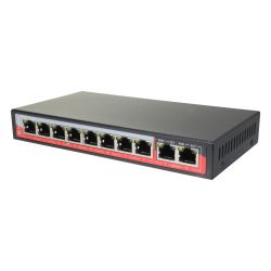 SF-SW1008POE-96 - Switch PoE, 8 PoE port(s) + 2 Up-link port(s), Speed…