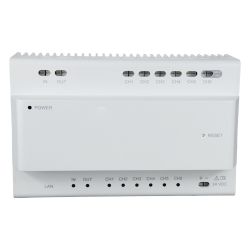 Safire SF-VIMOD-HUB-M2 - Conversor, 2 fios a IP, 6 grupos de 2 fios, TCP / IP…