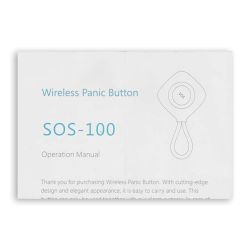 Chuango SOS-100 - SOS button (panic), Wireless, Lightweight with key…