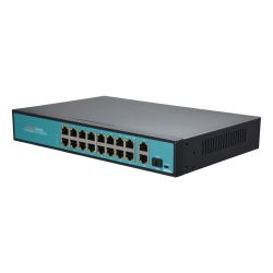 SW1916-F-300-HIPOE - Switch PoE, 16 Portas PoE + 2 Uplink GIGA + 1 SFP,…