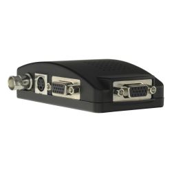 VGA-CONVERTER - Adaptateur de vidéo, Entrées: VGA, SVIDEO ou Video…