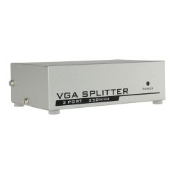 VGA-SPLITTER-2 - Multiplicador de señal VGA, 1 entrada VGA, 2 salidas…