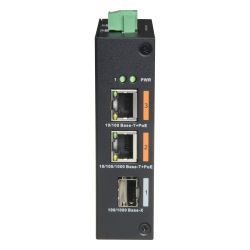 X-Security XS-SW0302HIPOE-G60DIN - Switch HiPoE X-Security, 2 puertos PoE + 1 puerto…