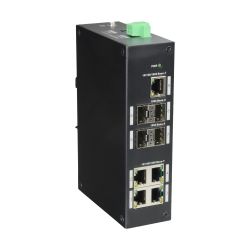 X-Security XS-SW09-GF - Switch PoE, 5 Puertos RJ-45, 4 Puertos SFP Gigabit,…