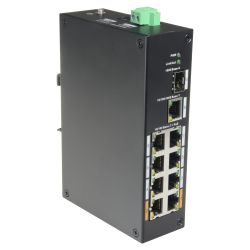 X-Security XS-SW1008POE-96-DIN - Switch PoE X-Security, 8 portas PoE + 1 Uplink RJ45,…