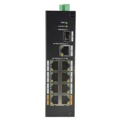 X-Security XS-SW1008POE-96-DIN - Switch PoE X-Security, 8 ports PoE + 1 Uplink RJ45,…