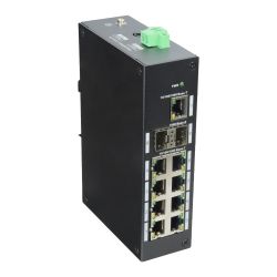 X-Security XS-SWI1100-GDIN - Switch Industrial X-Security, 9 puertos PoE (RJ45) + 2…