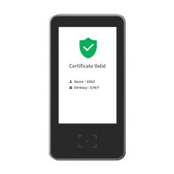 GREENPASS-QR - Controlo de acesso para portas, Plug and play, Scanner…