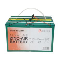 SF-BATT-75V-3200WH - Batería zinc-aire, Voltaje 7.5 V / Capacidad 3200 Wh,…