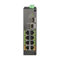 XS-SW1008EPOE-120-DIN - Switch ePoE X-Security, 8 Ports PoE + 1 Uplink RJ45 +…