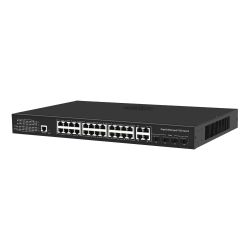 SW3224POE-MGC-300 - Switch PoE Gestionable, 24 puertos PoE + 4 Combo…