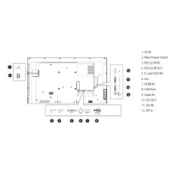 Hisense HIS-49BM66AE - Monitor HISENSE ELED 4K 49\", Valido para…