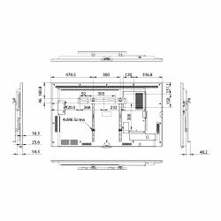 Hisense HIS-55BM66AE - Monitor HISENSE DLED 4K 55\", Valido para…