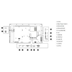 Hisense HIS-55BM66AE - Monitor HISENSE DLED 4K 55\", Valido para…