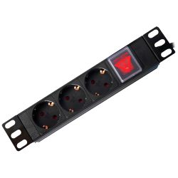 PDU-3P1U-SW-10INCH - Tomada de corrente múltipla, Concebido para racks…