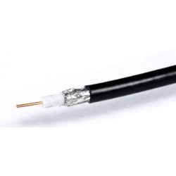 Câble coaxial série 6 LTE 305m Noir