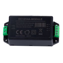 DC12V4A-MODULE - Adaptador de Corriente, Salida DC 12 V 3.8 A ,…