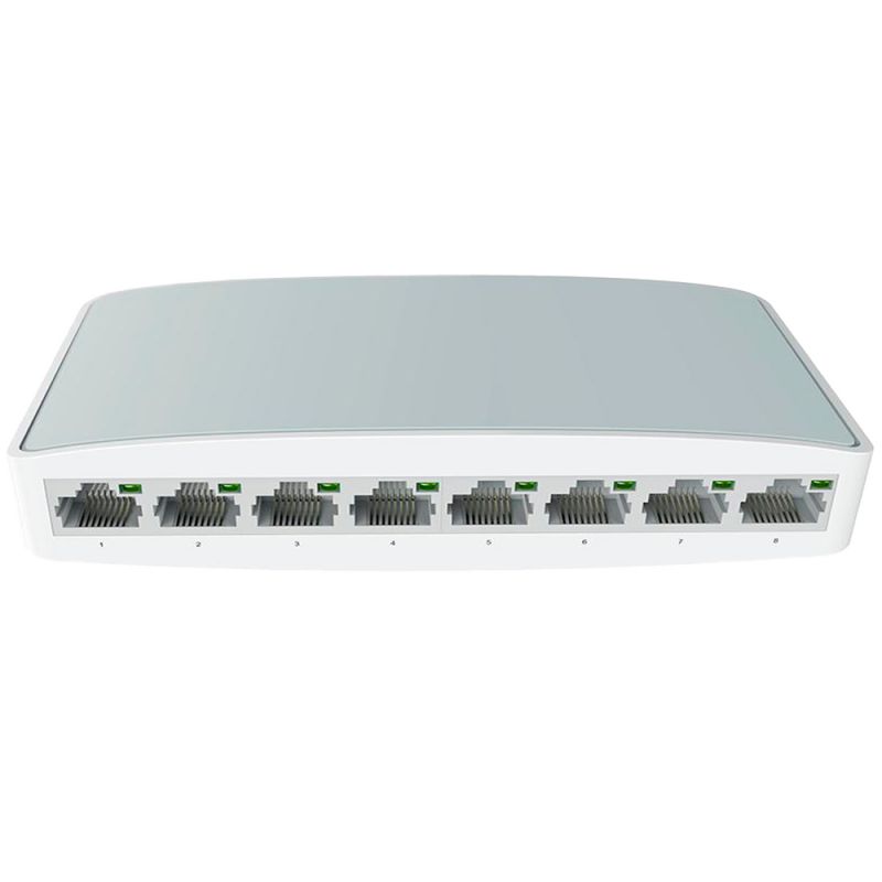 SW08 - Switch de sobremesa, 8 puertos Fast Ethernet,…