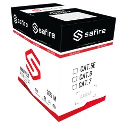 Safire UTP6A-300-H - Cable UTP Safire, Categoría 6A, Conductor BC, pureza…