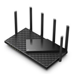 TP-Link Archer AXE75 router inalámbrico Gigabit Ethernet Tribanda (2.4 GHz / 5 GHz / 6 GHz) Negro