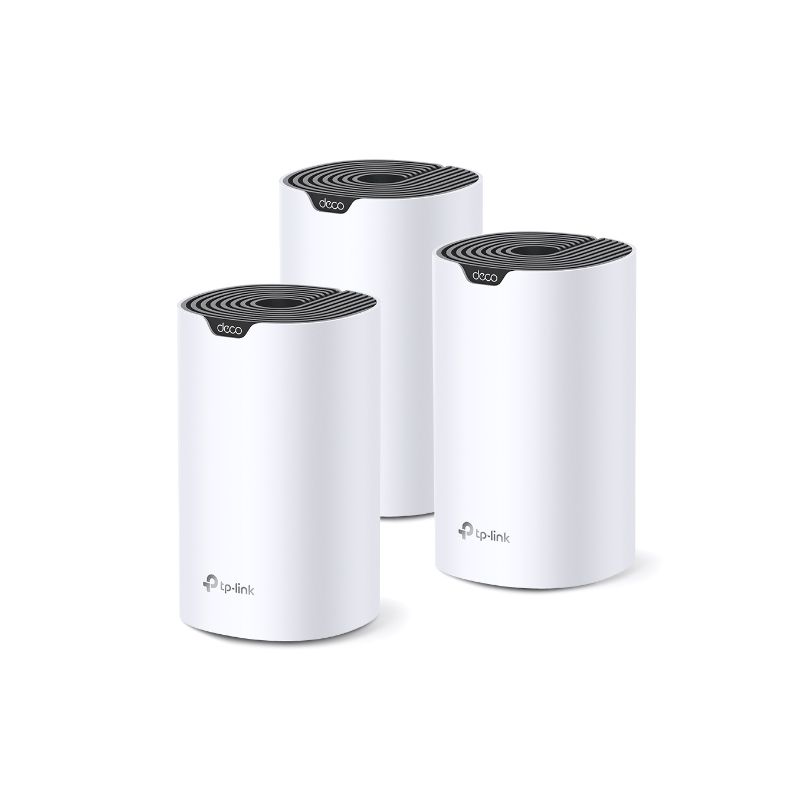 TP-Link Deco S7 (3-pack) Bi-bande (2,4 GHz / 5 GHz) Wi-Fi 5 (802.11ac) Blanc, Noir Interne