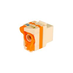 RJ45 UTP Cat 6 Female Data Connector. Mounting type butterfly (Box 10 units) Televes