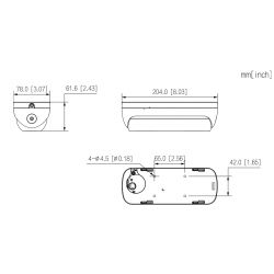 Dahua IPC-HDW8441X-3D Cámara IP Conteo de Personas H265 4M…