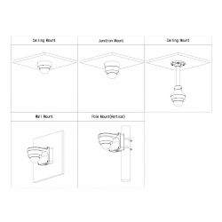 Dahua HAC-HDBW1239RA-IL-A-0280B Dome HDCVI 4IN1 2M 1080P FULL…