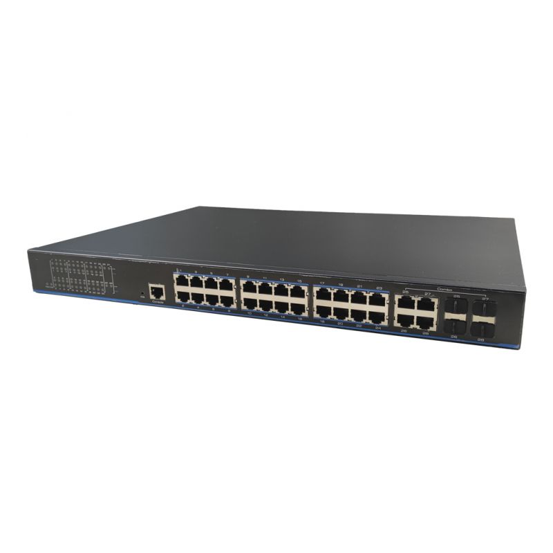 Utepo UTP3328TS-PSB-L2 Switch PoE 24 ports Gigabit + 4 liaisons…