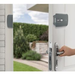 Watchman door WBOLT Smart and invisible rim lock. black color