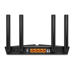 TP-Link AX1800 router inalámbrico Gigabit Ethernet Doble banda (2,4 GHz / 5 GHz) Negro