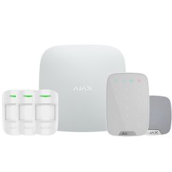 Ajax AJ-HUBKIT-RENOVE1-W - Kit de alarma profesional, Certificado Grado 2,…