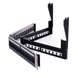 PP-A24FTP - Patch panel angular vacío, 24 puertos FTP, Formato…