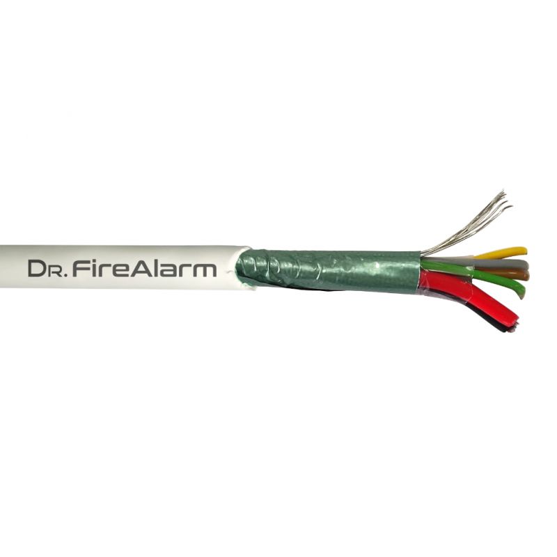 Drfirealarm ALARM04+2-LSZH 100m roll of flexible white hose…