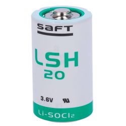 10XBATT-LSH20-S - Saft, Pack de piles LSH20, 10 unités, Voltage 3.6 V,…