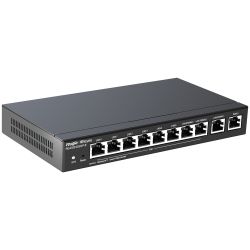 RG-EG310GH-P-E - Reyee Router PoE Cloud Controller, 9 GE LAN Ports + 1…