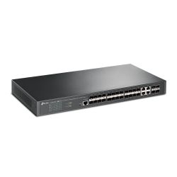 TP-Link JetStream 24-Port SFP L2+ Managed Switch with 4 10GE SFP+ Slots