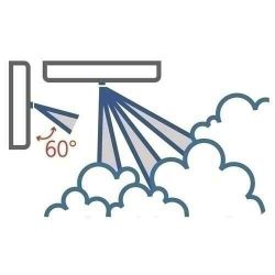 AVS ER360 AVS. Bico 3 furos a 60º para geradores Foggy 30 e 50