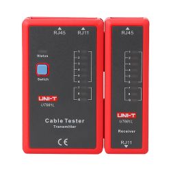 Uni-Trend UT681L - Tester de cabos, Verificação do estado dos cabos…