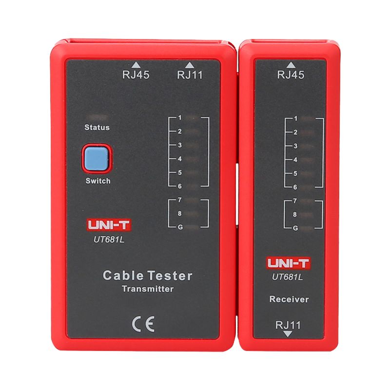 Uni-Trend UT681L - Cable tester, Cable status check RJ45/RJ11, Testing…